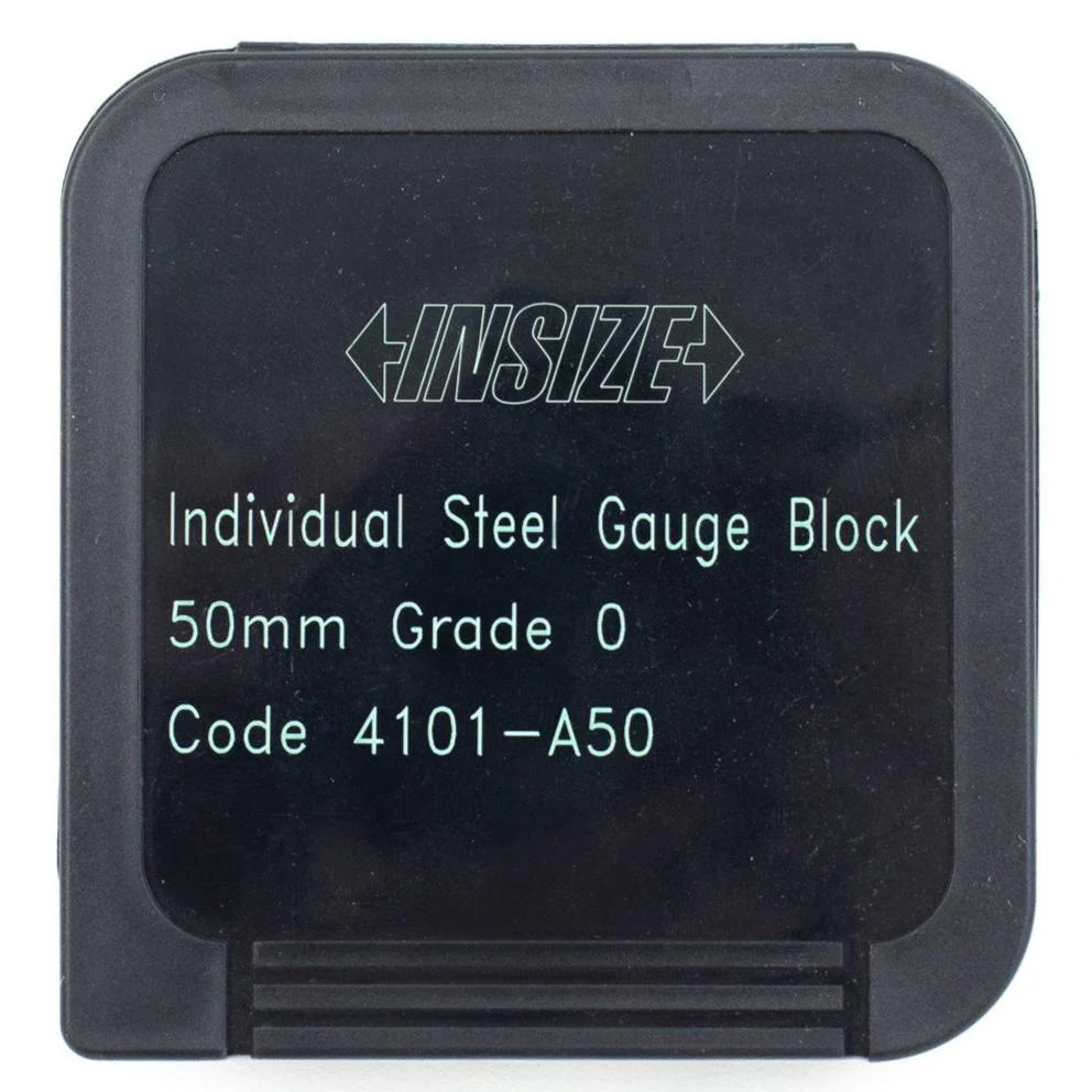 Insize Steel Gauge Block 50mm Series 4101-A50