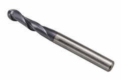 Fullerton 3.0mm 2 Flute TiAlN Coated Carbide Ball Nose Endmill - 3215 Series