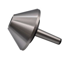 DAJIU ACCESSORIES Bull Nose Pipe Centre MT4 x 160mm Heavy Duty Revolving Pipe Centre