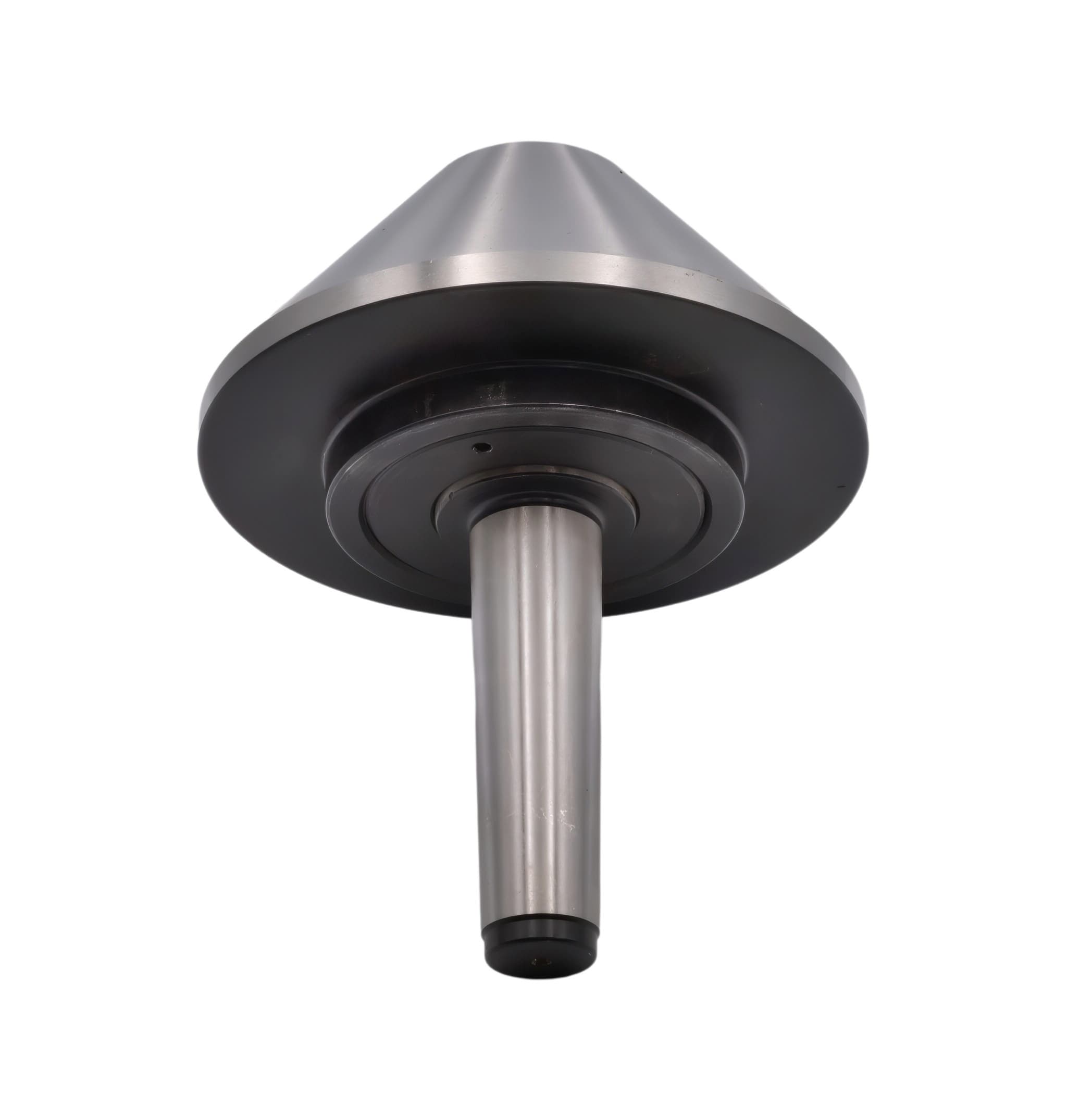 DAJIU ACCESSORIES Bull Nose Pipe Centre MT4 x 160mm Heavy Duty Revolving Pipe Centre