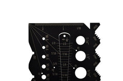 Dasqua Imperial Multi-Function Thread Pitch Gauge - Twin Eagle Imports