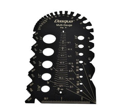 Dasqua Imperial Multi-Function Thread Pitch Gauge - Twin Eagle Imports
