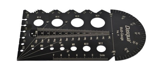 Dasqua Metric Multi-Function Thread Pitch Gauge - Twin Eagle Imports
