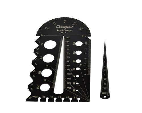 Dasqua Metric Multi-Function Thread Pitch Gauge - Twin Eagle Imports