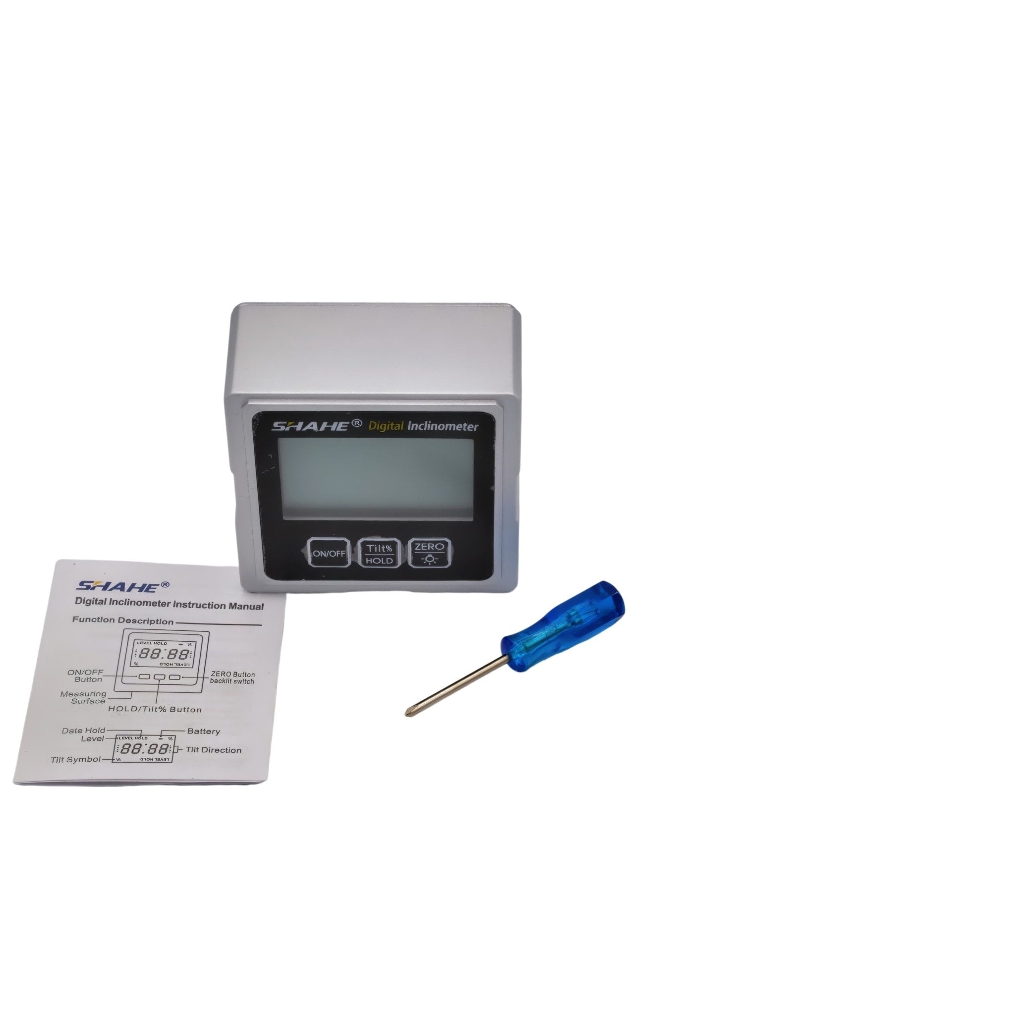Digital Spirit Level 3-Sided Magnetic Measuring Surface Angle Gauge - Twin Eagle Imports