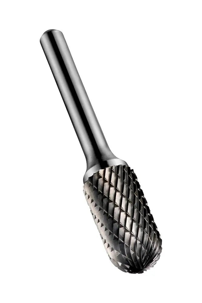 Dormer Pramet Double Cut Carbide Burr (Cylinder Ball Nose) P805 12.7mm SC5M - Twin Eagle Imports