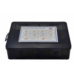 DOT Brass Connector 40pc Brass Compression Male Connector Grab Kit Assortment