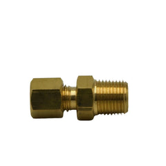 DOT Brass Connector Brass Compression Male Female Connector (T1/8xM1/8)