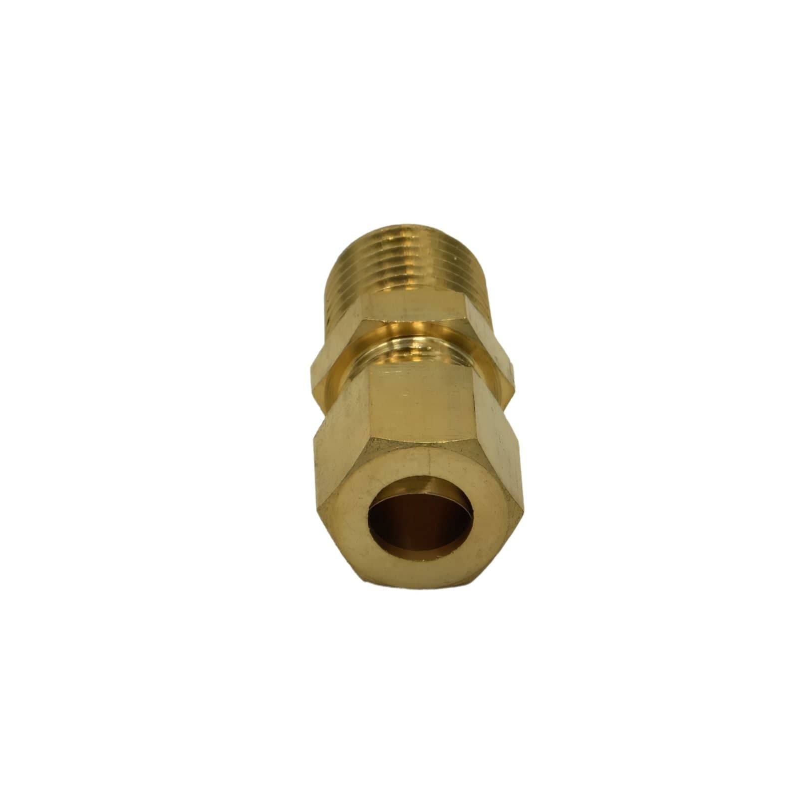 DOT Brass Connector Brass Compression Male Female Connector (T5/16xM1/4)