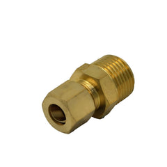 DOT Brass Connector Brass Compression Male Female Connector (T5/16xM3/8)
