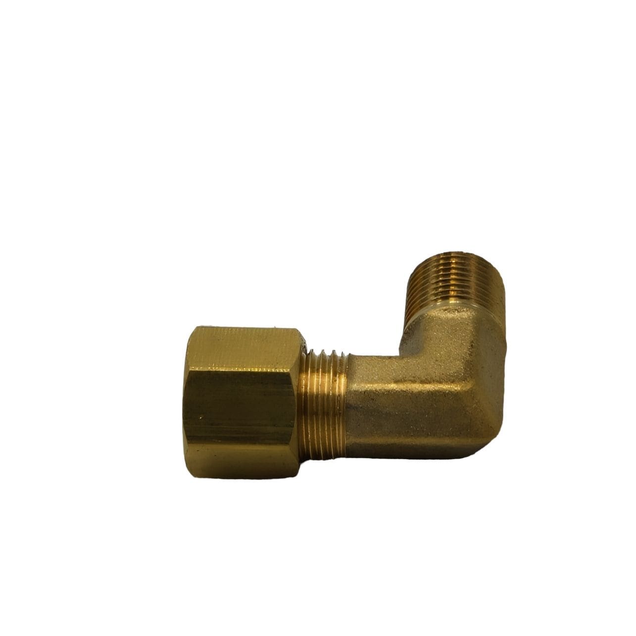 DOT Brass Connector Brass Compression Union 90° Male Female Elbow (T1/4xM1/8)