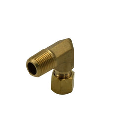 DOT Brass Connector Brass Compression union 90° Male Female Elbow (T1/8xM1/8)