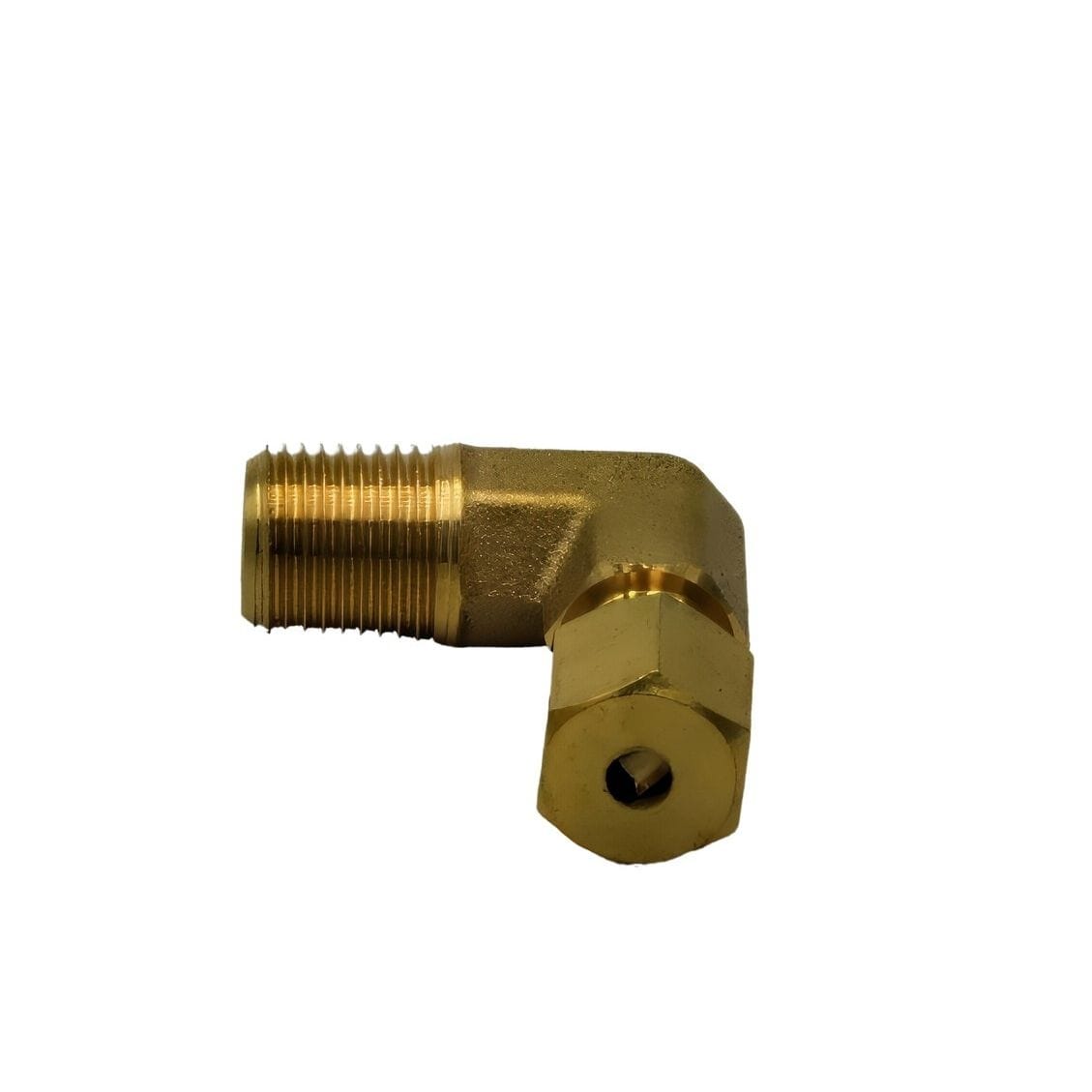 DOT Brass Connector Brass Compression union 90° Male Female Elbow (T1/8xM1/8)