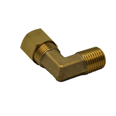 DOT Brass Connector Brass Compression Union 90° Male Female Elbow (T3/8xM1/4)