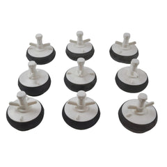 DRAINCHEM Expanding Plumbing Plug 9x Nylon Mechanical Pipe Test Plug Bung with 13mm Bypass 110mm to 130mm