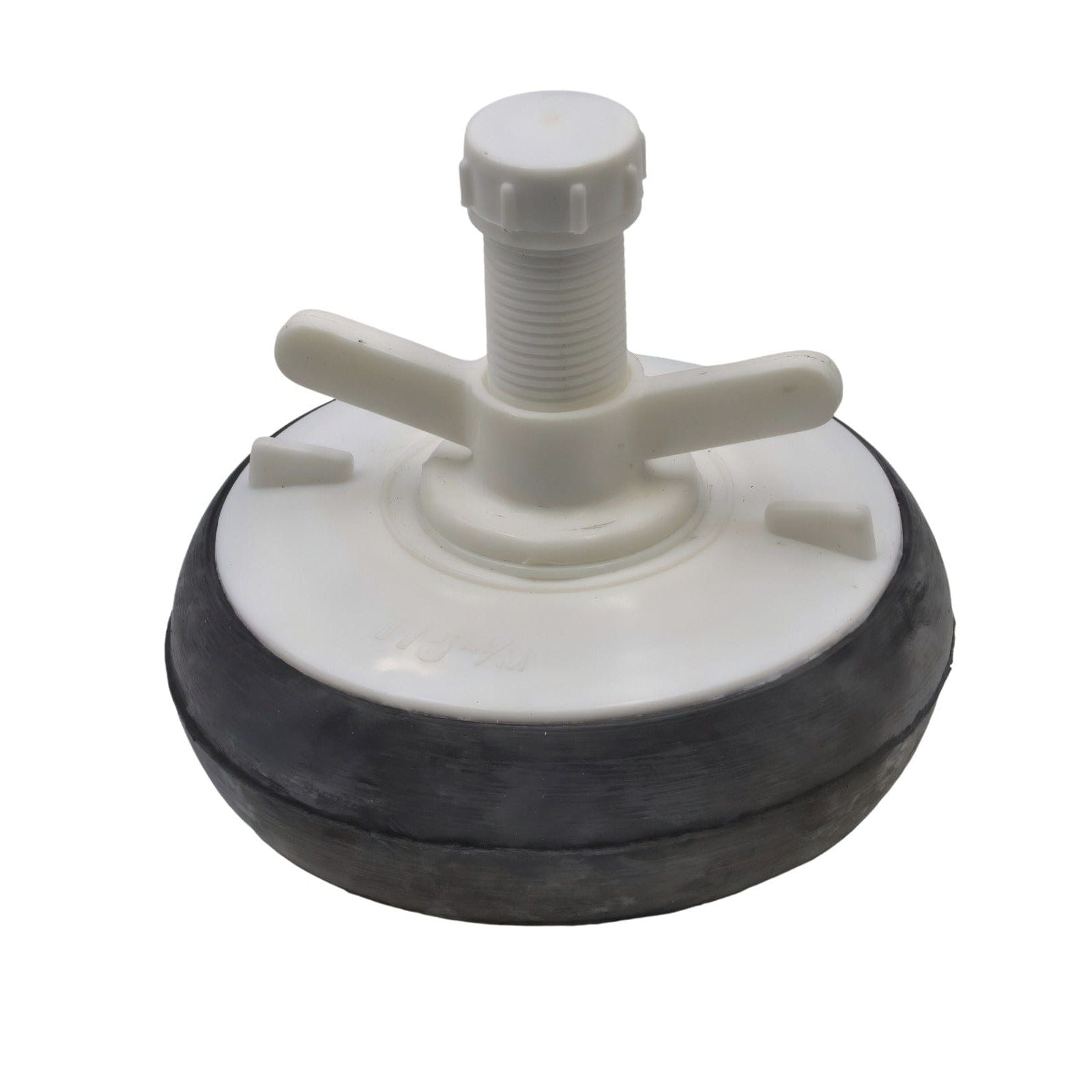 DRAINCHEM Expanding Plumbing Plug Nylon Mechanical Pipe Test Plug Bung with 13mm Bypass 110mm to 130mm