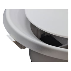 Ductsure PCD200 Plastic Round Ceiling Cone Vent Diffuser - Twin Eagle Imports