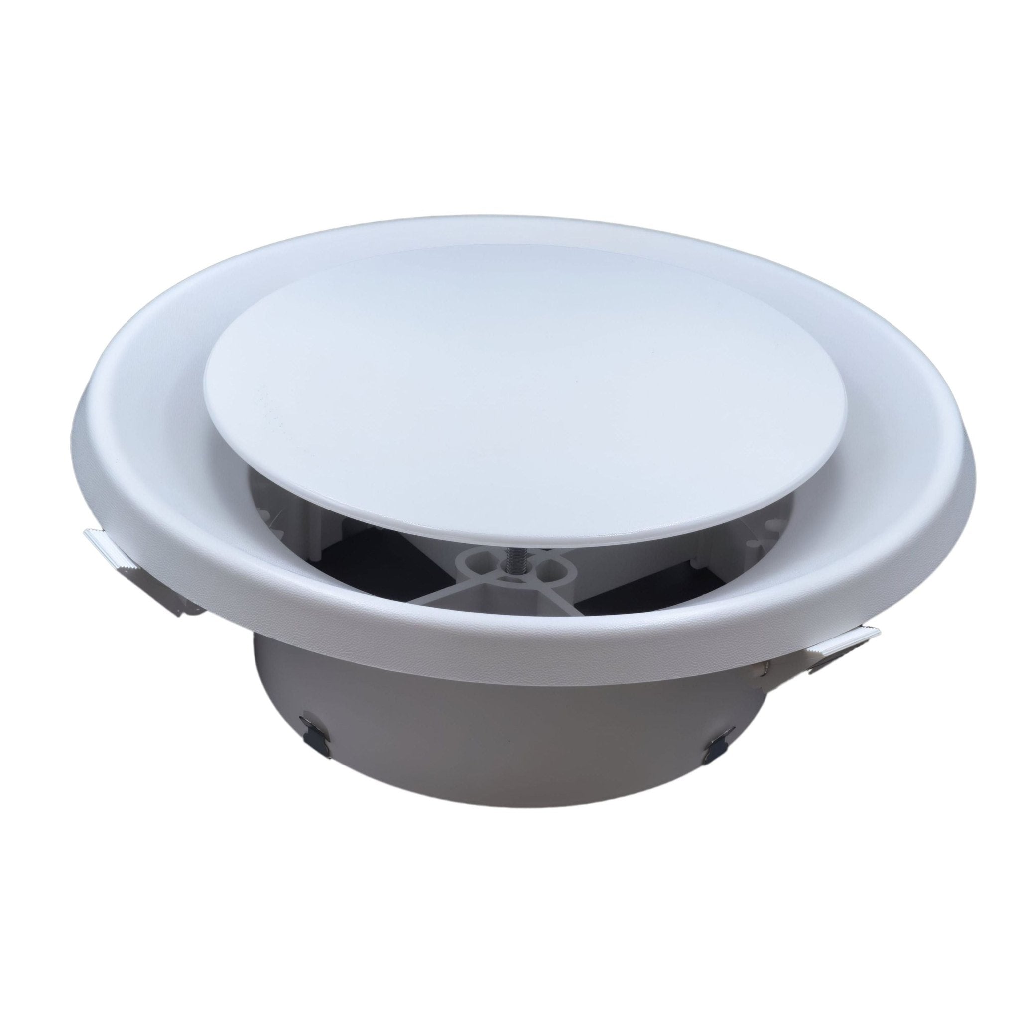 Ductsure PCD200 Plastic Round Ceiling Cone Vent Diffuser - Twin Eagle Imports