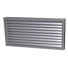 Ductsure Ventilation Ductsure Door Relief Vent Grille (Anodized Aluminium) – DG-A 300150