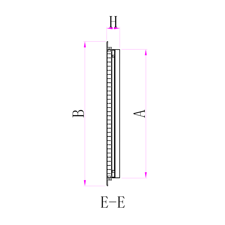 Ductsure Ventilation Ductsure Eggcrate Hinged Polyester Filter – EGHF-P 600400 (595 x 395 mm)