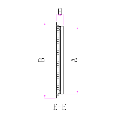 Ductsure Ventilation Pack of 3 Ductsure Eggcrate Hinged Filter EGHF-P 600500 (595x495mm)