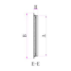 Ductsure Ventilation Pack of 3 Ductsure Eggcrate Hinged Filter EGHF-P 600500 (595x495mm)