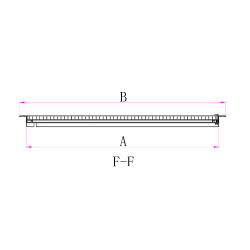 Ductsure Ventilation Pack of 3 Ductsure Eggcrate Hinged Filter EGHF-P 600500 (595x495mm)