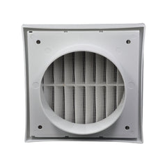 Ductsure Ventilation Twin Pack PFL100 Ductsure Ducting Wall Vent : Fixed Louvre - Φ100