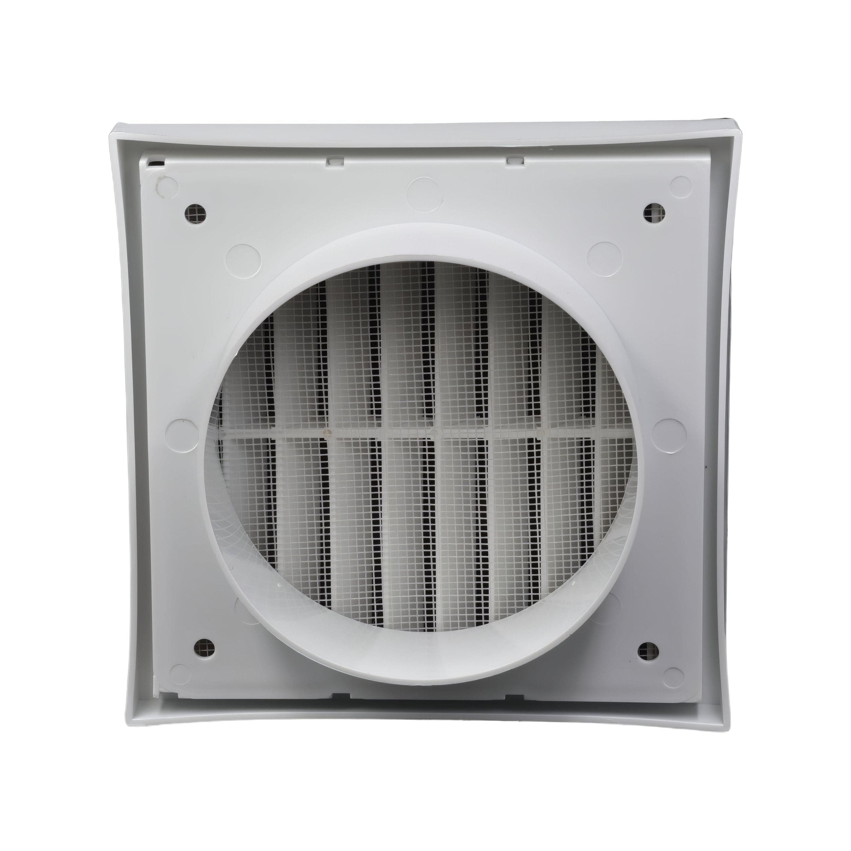 Ductsure Ventilation Twin Pack PFL150 Ductsure Ducting Wall Vent : Fixed Louvre - Φ150