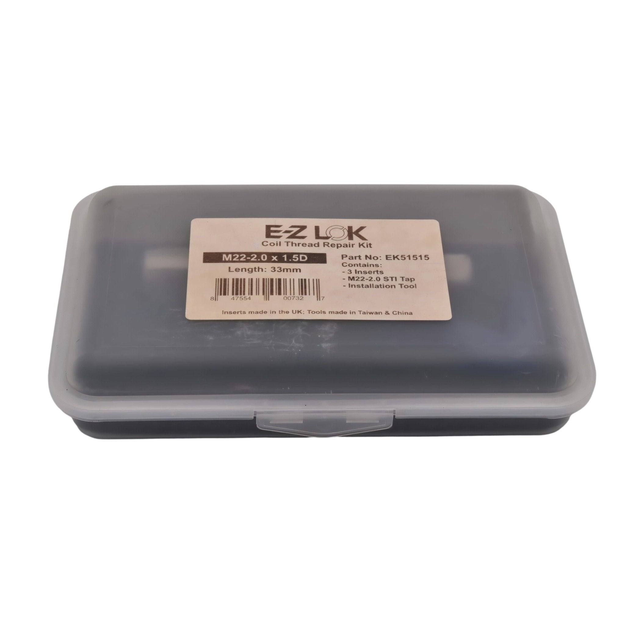 E-Z Coil Kit Economy M22 X 2.0 X 1.5D Thread Repair Kit - Twin Eagle Imports