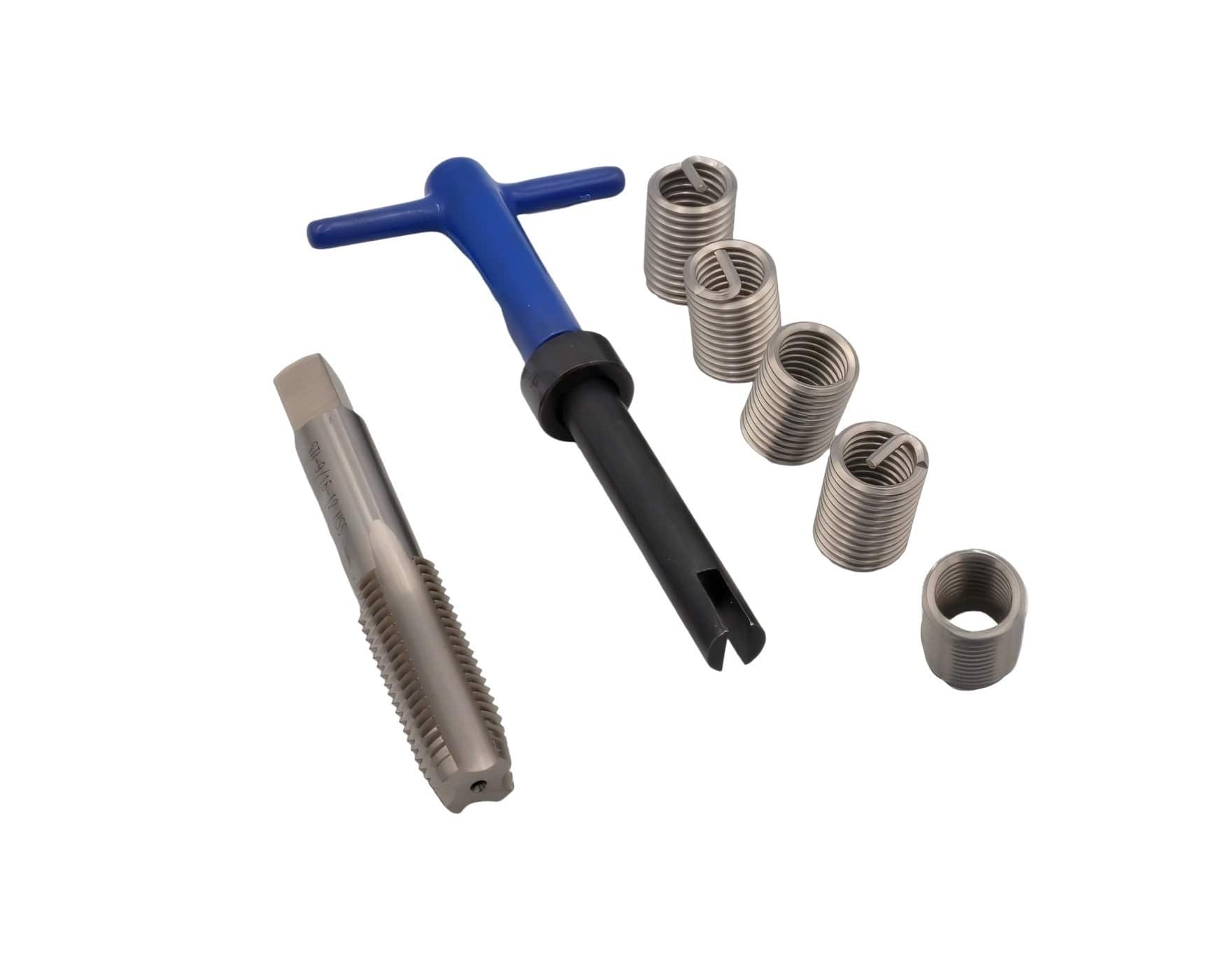E-Z LOK THREAD REPAIR E-Z Coil Kit Economy 9/16"-12 2D Unc