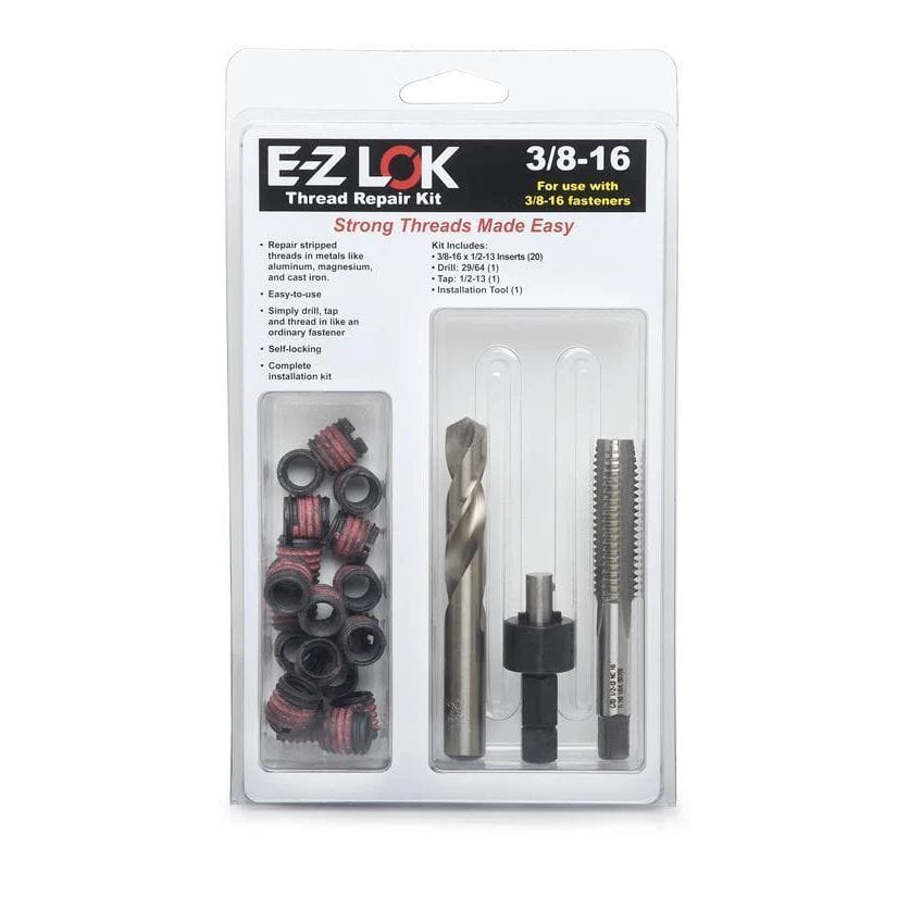 E-Z Lok™ Thread Repair Kit - Thin Wall - M4-0.7 X 5/16"-18 Unc - Twin Eagle Imports