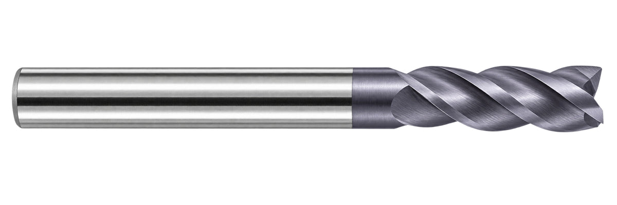 Fullerton 33815 1/4" 4 Flute TiAlN Coated Corner Radius End Mill