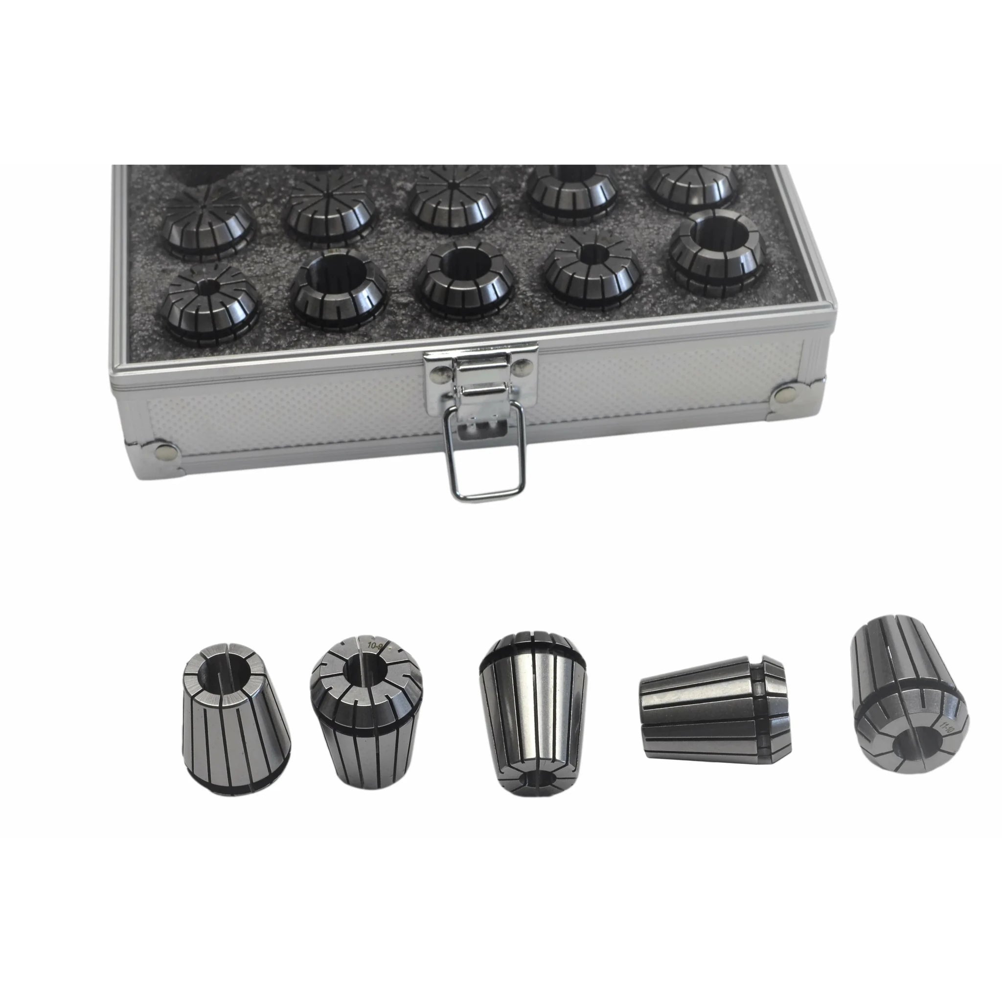 ER25 15pc Precision Spring Collet Set – 2mm to 16mm - Twin Eagle Imports