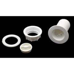 Extended 32mm White Plastic Body Plug and Waste Unit - Twin Eagle Imports