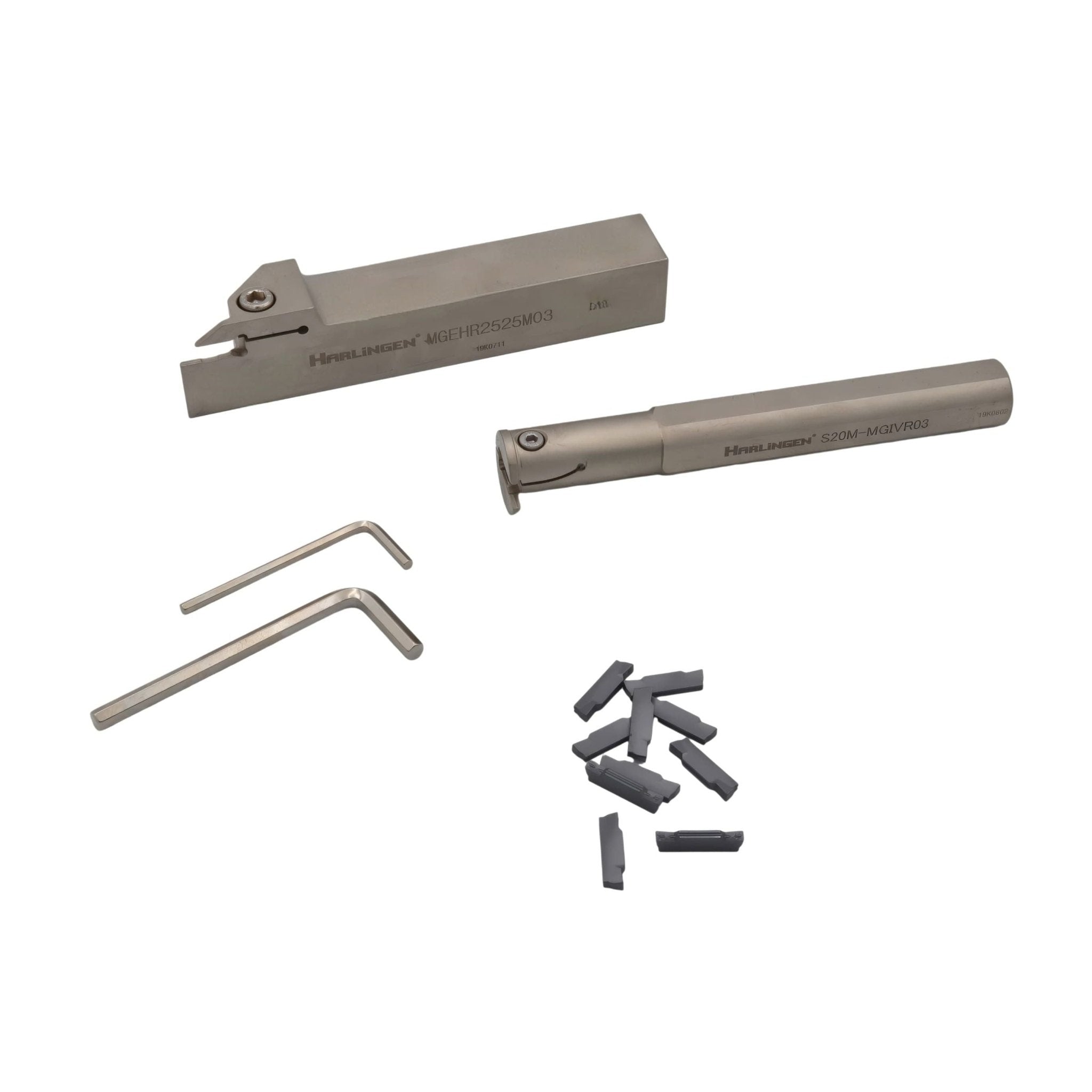 External & Internal Parting and Grooving Tool Holder Set 11-378-T26 - Twin Eagle Imports