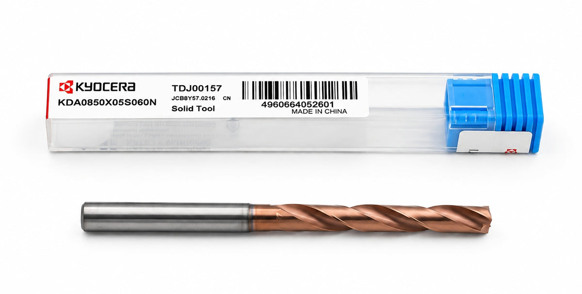 Kyocera KDA0550X05S060N 5.5mm 5xD Solid Carbide Drill No Through Coolant