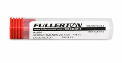 Fullerton 91956 0.1575" 4 Flute TiAlN Coated Corner Radius End Mill