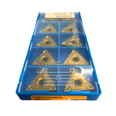 10pc Kyocera TNMG220408PS CA025P – Turning Insert (Medium to Roughing, PS Chipbreaker)