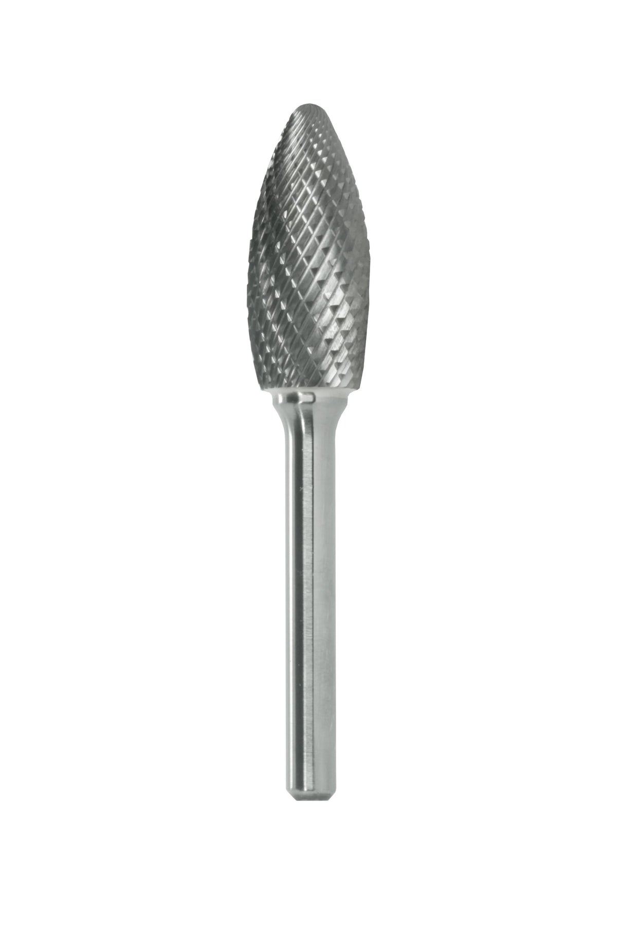 Somta Series 08C – 10mm Double Cut Carbide Burr (Flame Shape)