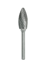 Somta Series 08C – 10mm Double Cut Carbide Burr (Flame Shape)