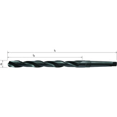 Somta Series 244 – HSS Extra-Length Morse Taper Drill 40mm x 450mm (4MT)