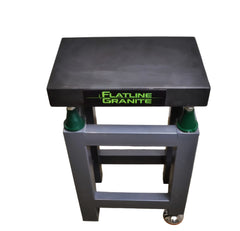 Flatline Granite MEASURING EQUIPMENT Flatline Granite Surface Plate 400 x 250 x 60mm with Stand & Levelling Brackets