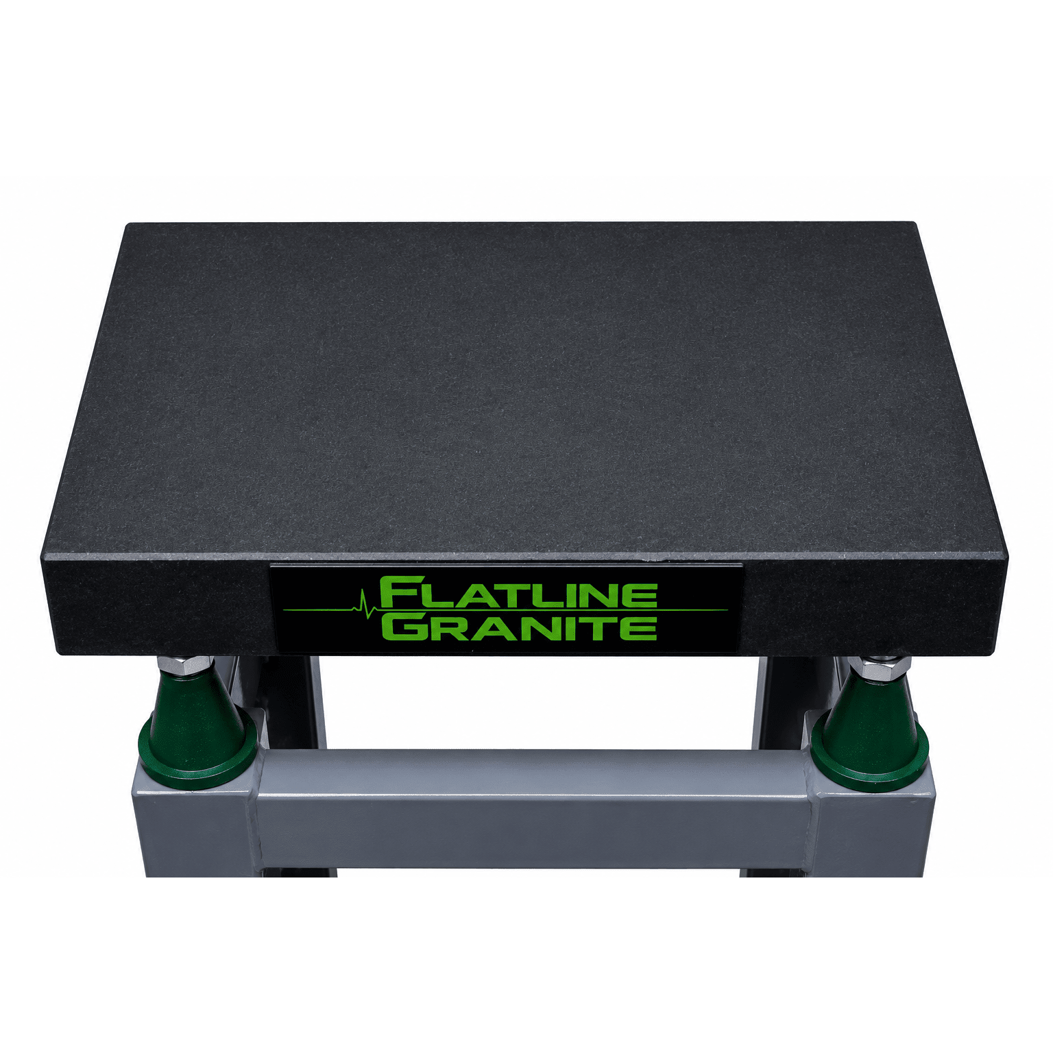 Flatline Granite Surface Plate 400 x 250 x 60mm with Stand & Levelling Brackets - Twin Eagle Imports