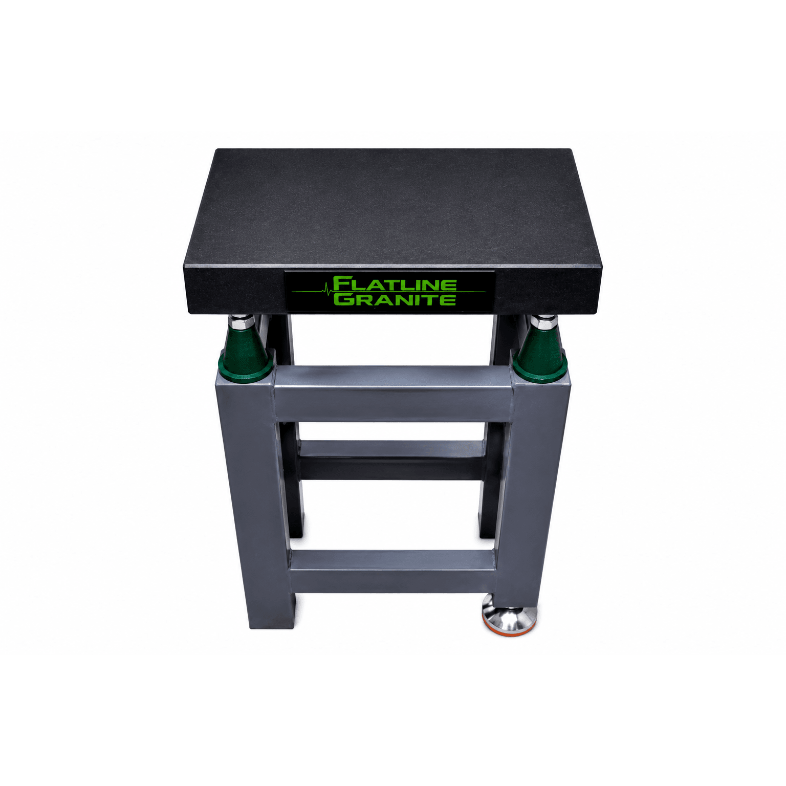 Flatline Granite Surface Plate 400 x 250 x 60mm with Stand & Levelling Brackets - Twin Eagle Imports