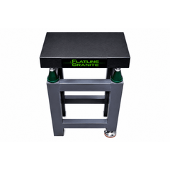 Flatline Granite Surface Plate 400 x 250 x 60mm with Stand & Levelling Brackets - Twin Eagle Imports