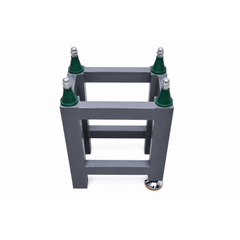 Flatline Granite Surface Plate 400 x 250 x 60mm with Stand & Levelling Brackets - Twin Eagle Imports