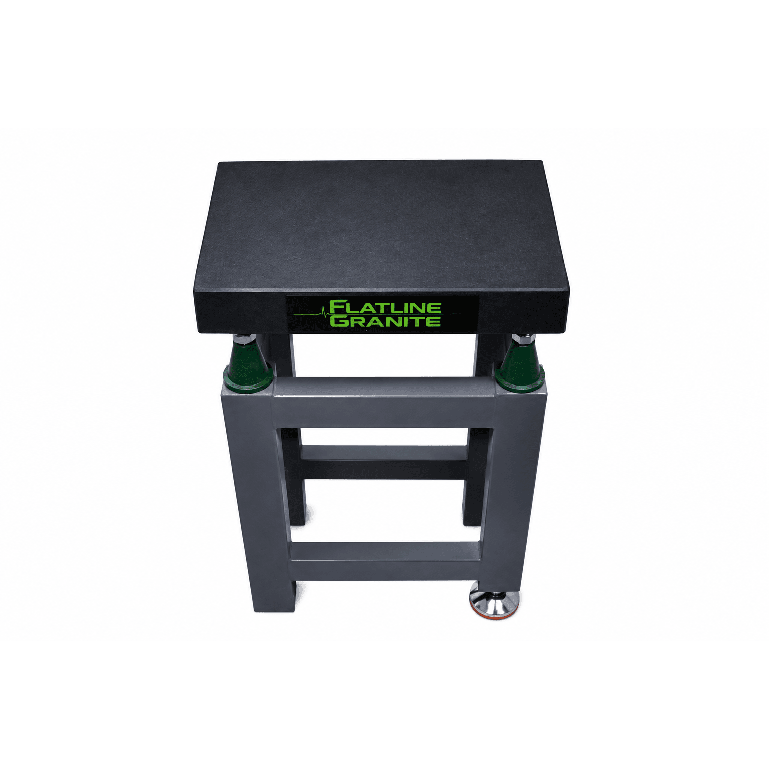 Flatline Granite Surface Plate 400 x 250 x 60mm with Stand & Levelling Brackets - Twin Eagle Imports