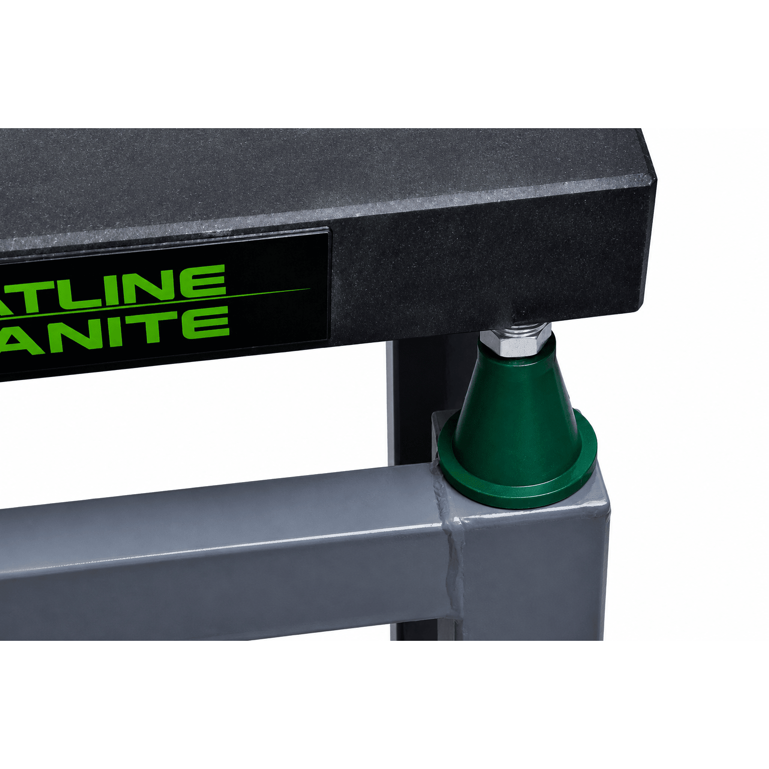 Flatline Granite Surface Plate 400 x 250 x 60mm with Stand & Levelling Brackets - Twin Eagle Imports