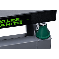 Flatline Granite Surface Plate 400 x 400 x 60mm with Stand & Levelling Table - Twin Eagle Imports